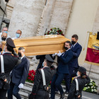 Gigi Proietti, i funerali in Piazza del Popolo (foto Davide Fracassi/Ag.Toiati)