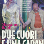 Massimo Boldi e una misteriosa ragazza bionda a Forte dei Marmi (Novella2000)