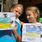 Ucraina, la festa dell'indipendenza negli occhi dei bambini del Summer Camp di Villa Fassini a Roma