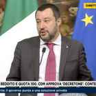 Salvini: dedico quota 100 alla piangente Fornero e a Monti