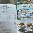 Bufera scontrini, Salento caro? «A Milano un cappuccino costa il triplo (6 euro) e senza vista mare»