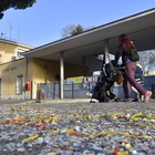 Roma, scuola Sinopoli chiusa per la nuova variante Covid (foto Daniele Leone/Ag.Toiati)