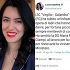 Lucia Azzolina, la gaffe della ministra dell'Istruzione su twitter: la ministra utilizza "infrazione" al posto di "effrazione".