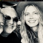 Flavio Briatore e la prima foto con Heidi Klum e la figlia mai riconosciuta