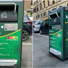 Roma, i nuovi cestini hi-tech dell'Ama 