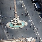 Roma fase 2, auto in coda e sport nei parchi: ecco le foto dall'alto