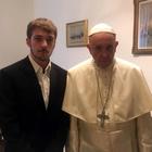 L'incontro del papà Thomas con Papa Francesco Foto