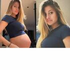 Chiara Nasti incinta all'ottavo mese, continua il lamento: «Col pancione faccio fatica a muovermi»