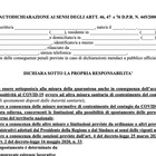 Modulo Autocertificazione Lazio, il foglio da riempire per gli spostamenti. SCARICA QUI IL MODULO