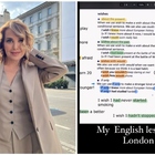Barbara D'Urso, lezione di inglese dopo la gaffe social: «My english lesson from London»