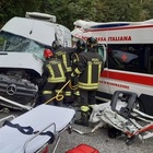 Incidente tra ambulanza e furgone: 3 feriti, due sono gravi