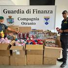 Salento, giocattoli contraffatti sugli scaffali dei negozi: scatta il sequestro