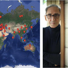 Battiato, viaggio nel mondo del cantautore: la mappa (interattiva) dei luoghi narrati nelle sue canzoni