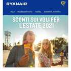 Ryanair, 2020 da dimenticare: arrivano le offerte per l’estate 2021