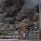 Incendio a Malagrotta, in un video le fiamme dopo lo sversamento