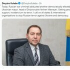 Ucraina, un altro sindaco rapito dai russi: potrebbe trovarsi nella città occupata di Nova Kakhovka