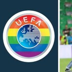 Uefa all'Ungheria: simboli arcobaleno allo stadio