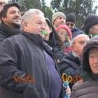 Rifiuti, i cittadini di Valle Galeria protestano contro la discarica a Monte Carnevale