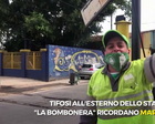 L'arrivo della polizia scientifica nella casa di Maradona
