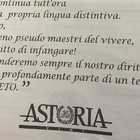 Astoria contro Toscani: "Gli pseudo maestri del vivere non infanghino"