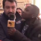 Salvini e il siparietto con lo youtuber di colore: «Il bacio in bocca no, che schifo»