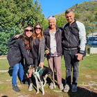 Teramo, Bobby il cane eroe va a Pomezia con la nuova famiglia