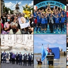 Il 2021 in dodici foto, dallo sciamano a Capitol Hill alla fine dell'éra Merkel: le immagini di un anno