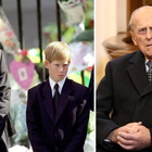 Principe Filippo, il tenero gesto per William e Harry durante i funerali di Diana svelato solo oggi