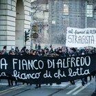 Molotov contro commissariato a Roma
