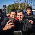 Ibrahimovic a Milano: centinaia di tifosi ad attenderlo