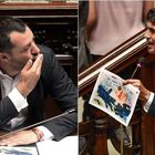 Salvini manda baci ironici verso Fratoianni, esplode la bagarre in aula