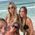 Noemi Bocchi e la nuova vita da wag con Totti, padel e mare negli Emirati con le altre mogli degli ex calciatori.