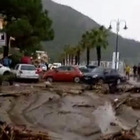 Bomba d'acqua in Calabria: le immagini da Scilla