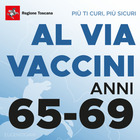 Vaccini Toscana, da domani aprono le prenotazioni per la fascia 65-69 anni: come funziona il portale