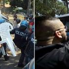 â¢ Residenti e Casapound contro gli immigrati: scontri alla manifestazione