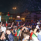 Belgio-Italia, le emozioni dei tifosi davanti al maxischermo di piazza del Popolo a Roma