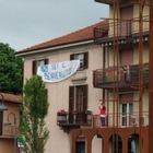 Rimossa scritta contro il leghista a Bergamo
