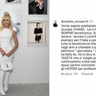 Chiara Ferragni, Donatella Versace: «Lei non si deve scusare con nessuno». Poi l'attacco a Selvaggia Lucarelli