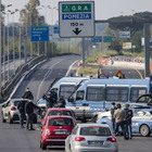Roma, Pasquetta: controlli della Polizia di Stato sulla Pontina (foto Davide Fracassi/Ag.Toiati)
