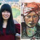 Juanni, l'artista cinese che dipinge Leggo: «Unisco le news e la storia dell'arte»