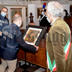 I Carabinieri restituiscono "Nudino Femminile" alla Galleria d'Arte Moderna di Latina