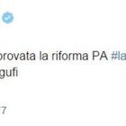â¢ E il premier Renzi festeggia con un tweet " Amici gufi, un abbraccio"