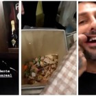 Fabrizio Corona perde un dente al ristorante e lo ritrova nella spazzatura