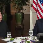 Trump e Kim alla social dinner ad Hanoi