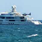 Il mega yacht con elicottero “New Secret” e il boom del settore del diporto di lusso