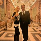 Ilary Blasi, notte ai Musei Vaticani: tour privato nella Cappella Sistina