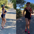 Barbara D'Urso diventa una runner, la foto mentre corre fa il giro del web. Ma i fan notano un dettaglio: «Com'è possibile?»
