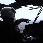 In elicottero con i Carabinieri del "Reparto volo" su Roma e il litorale di Ostia