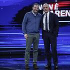 Matteo Salvini a Non è l'Arena di Massimo Giletti