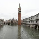 Acqua alta a Venezia, chiusa piazza San Marco
